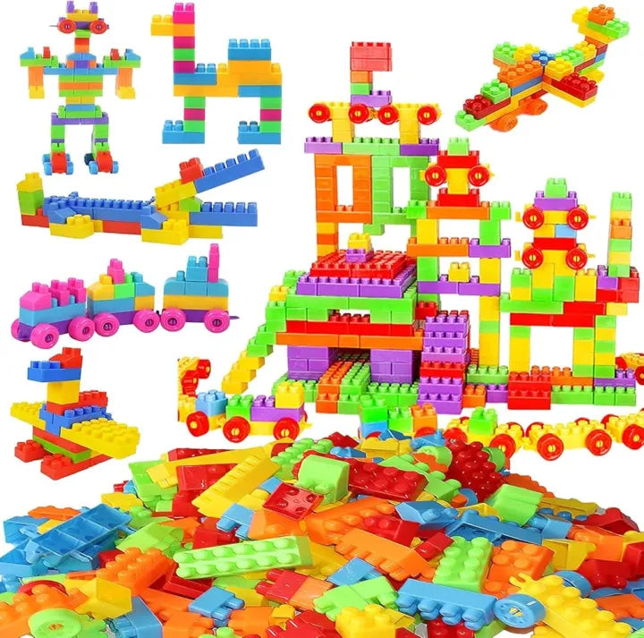 New 500 Pcs Educational Building Blocks Set